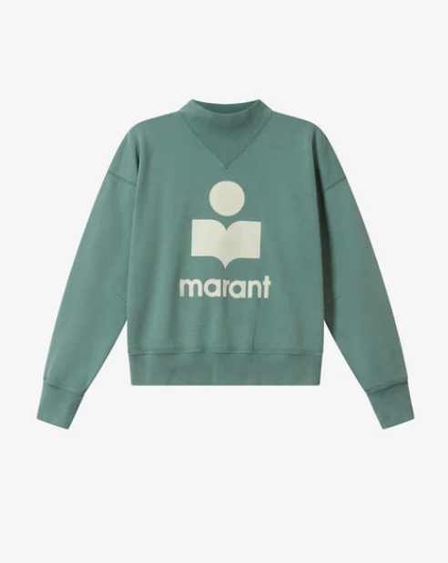 Sudadera Marant Moby sage ecru